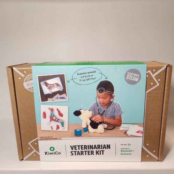 KiwiCo Kiwi Crate Science Kit Veterinarian Doctor's set X-ray lightbox Anatomy M - Picture 1 of 16